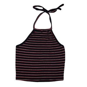 Striped Halter Top